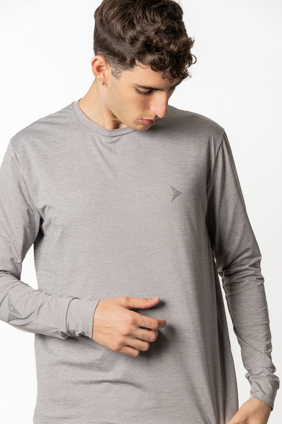 【DIME】 Athletic Long Sleeve - Charcoal Dime Athletic Long Sleeve T-Shirt In Charcoal - 60% Off