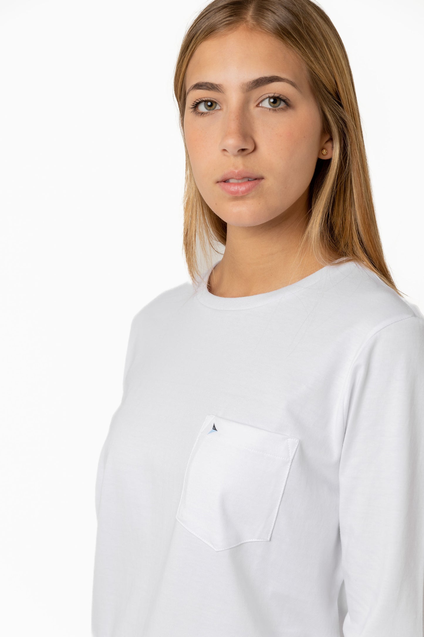 Long Sleeve Cotton T-Shirts (White)