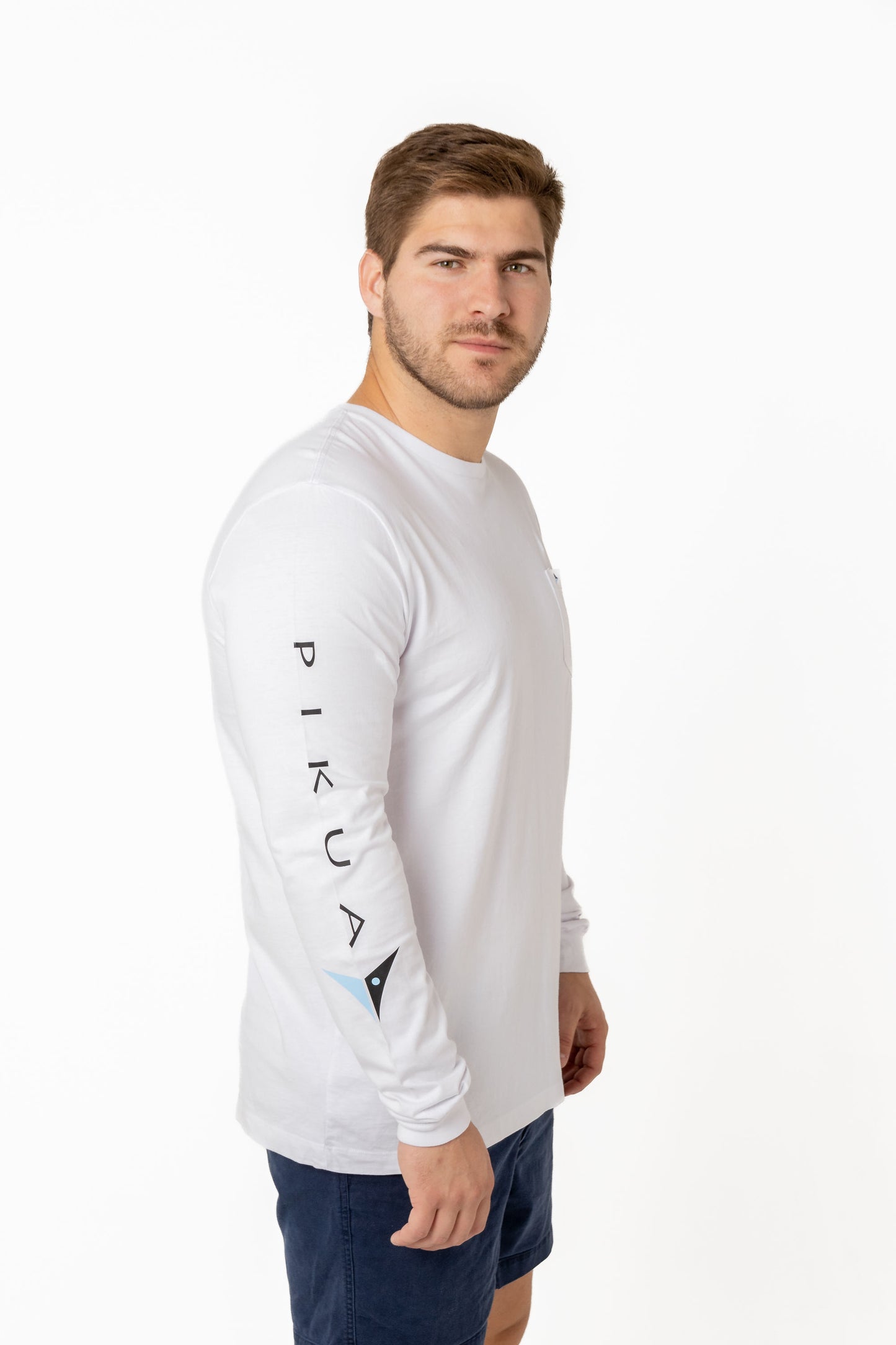 Long Sleeve Cotton T-Shirts (White)