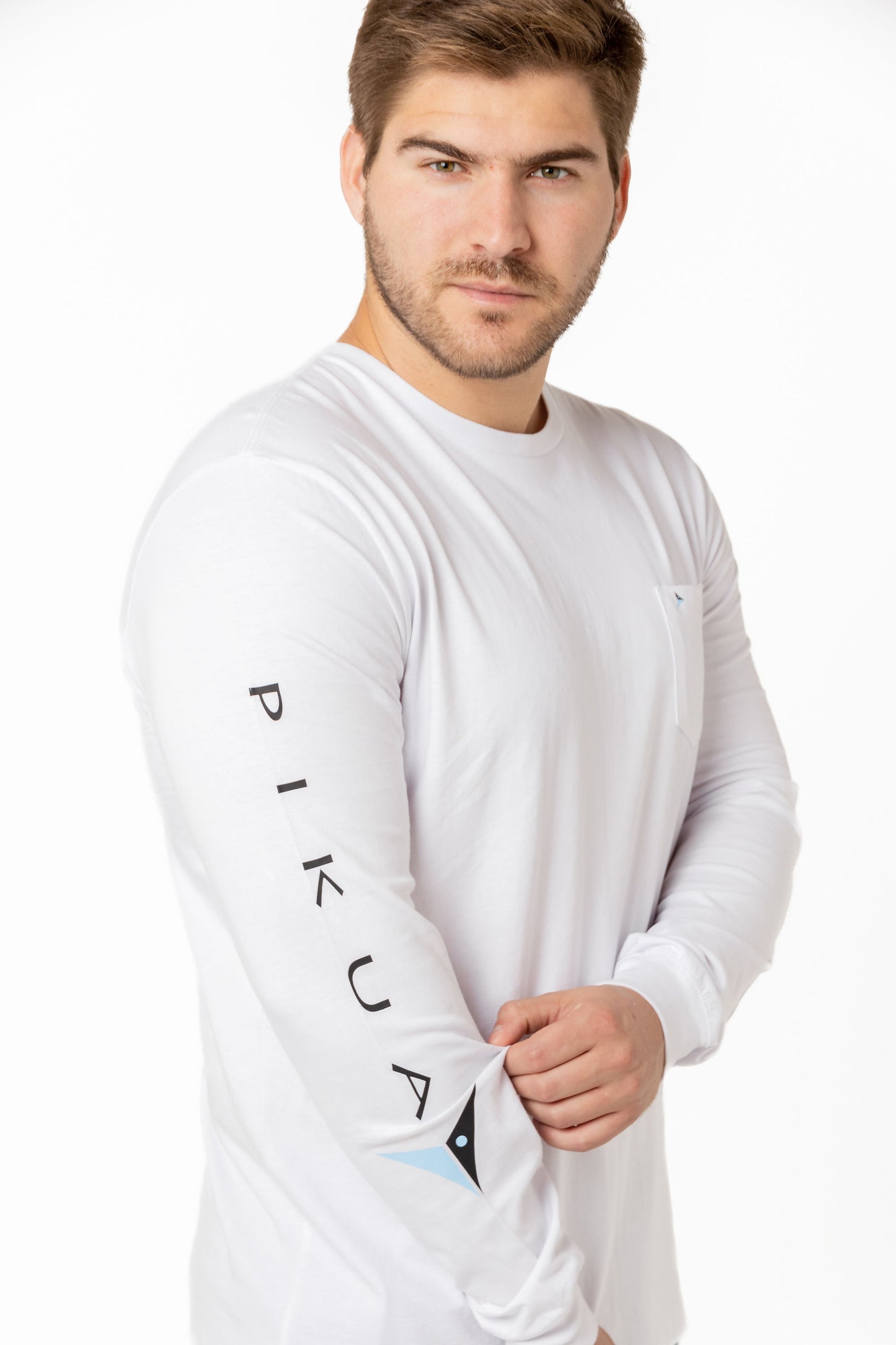 Long Sleeve Cotton T-Shirts (White)
