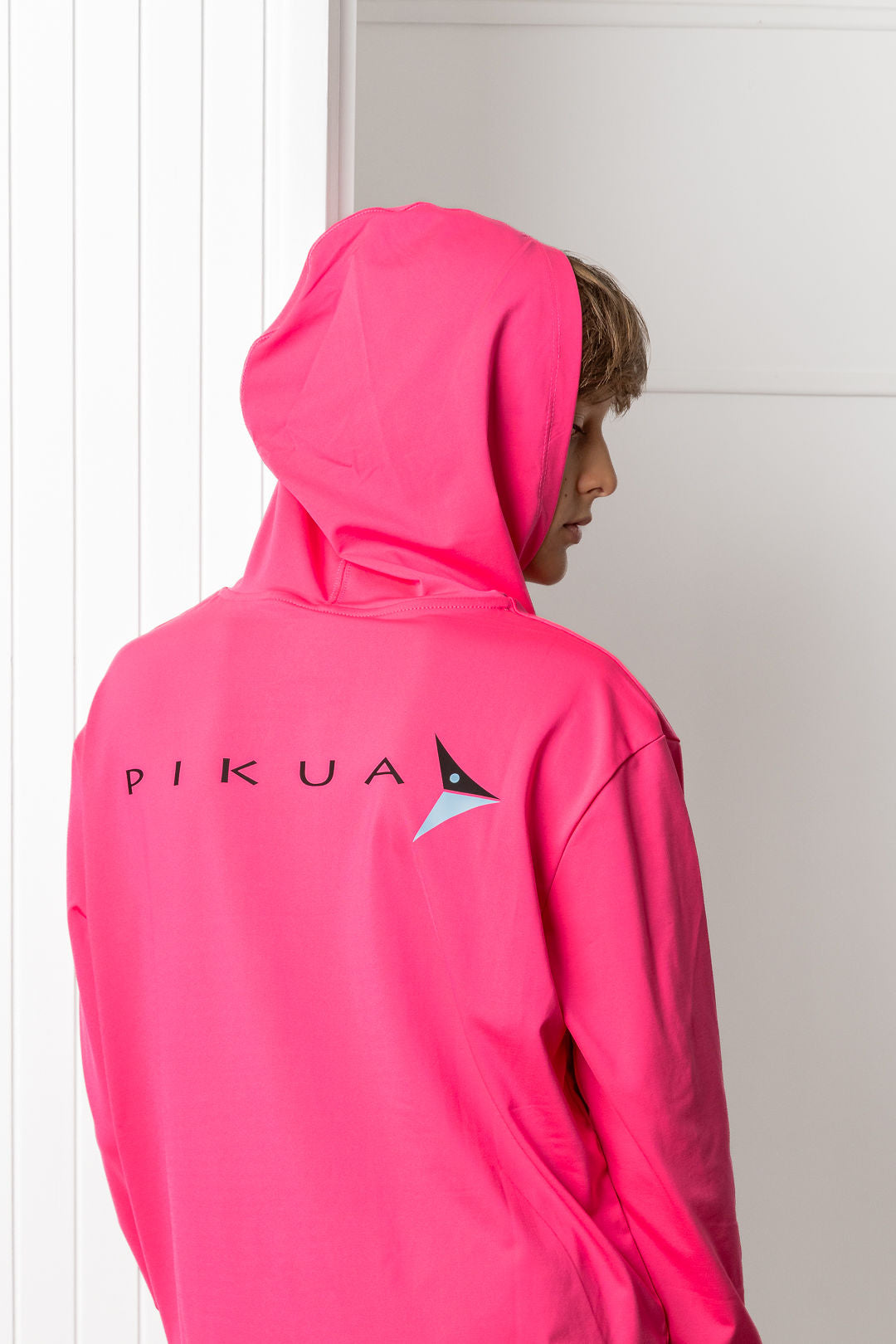 Dri-Fit Long Sleeve With Hoodie (Azalea Pink)