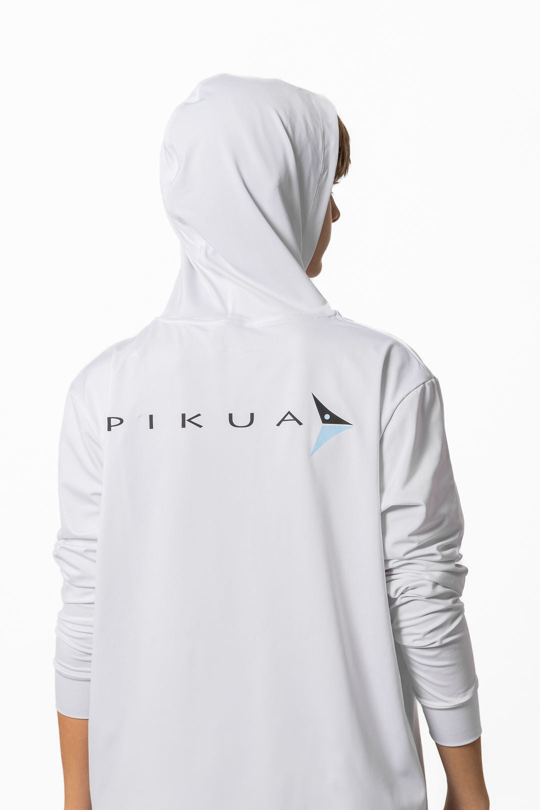 Dri-Fit Long Sleeve With Hoodie (White)