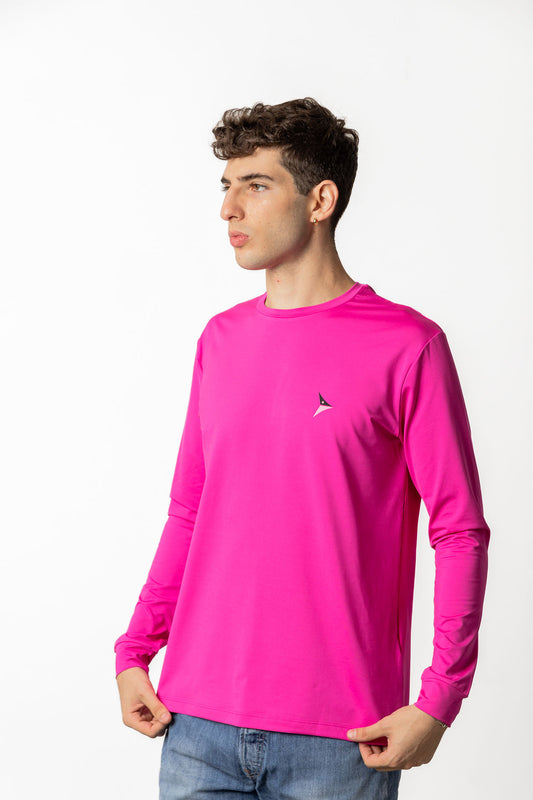 Dri-Fit Long Sleeve (Fuchsia Azan)