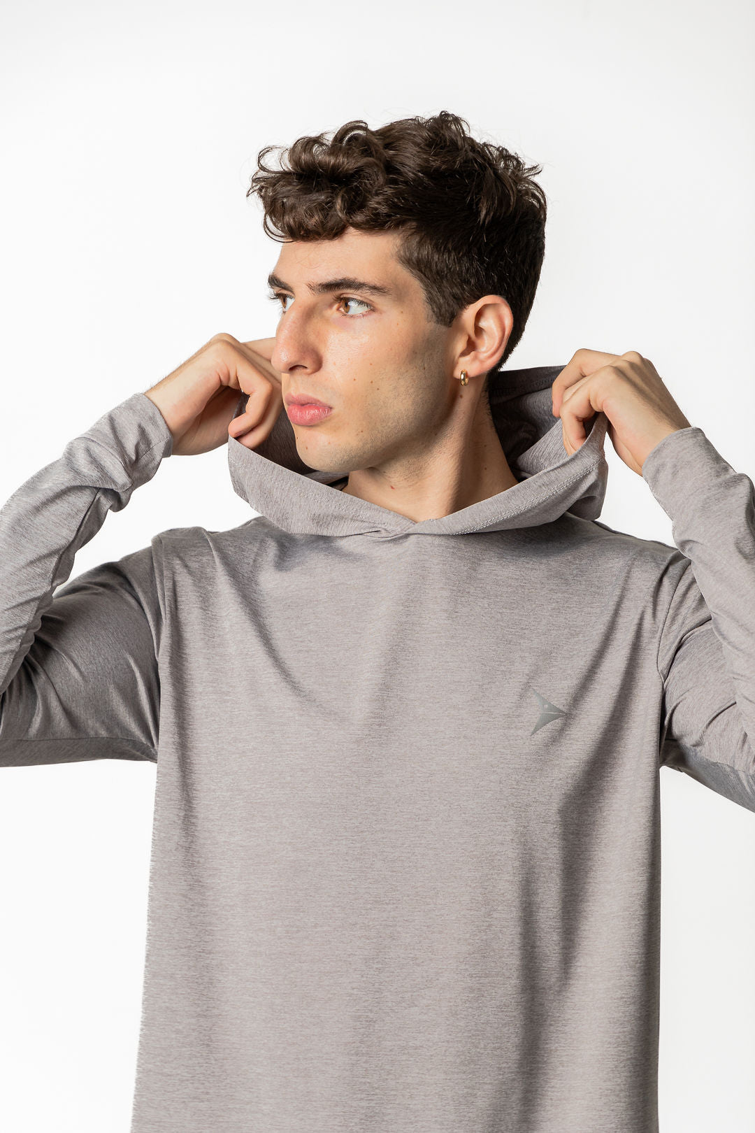 Da-iCE 和田颯 Long Sleeve Charcoal Gray Dri-Fit Long Sleeve With Hoodie (Charcoal) – Pikua Gear