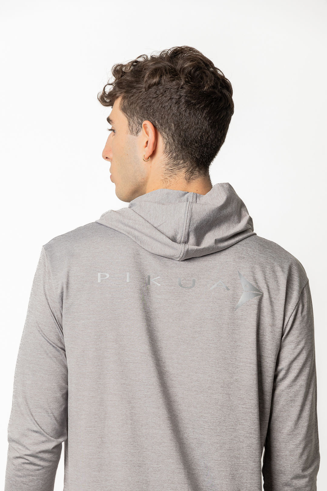 Dri-Fit Long Sleeve With Hoodie (Charcoal)