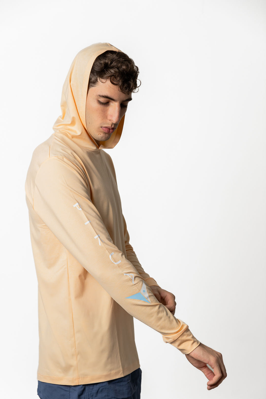 Dri-Fit Long Sleeve With Hoodie (Daffodil)