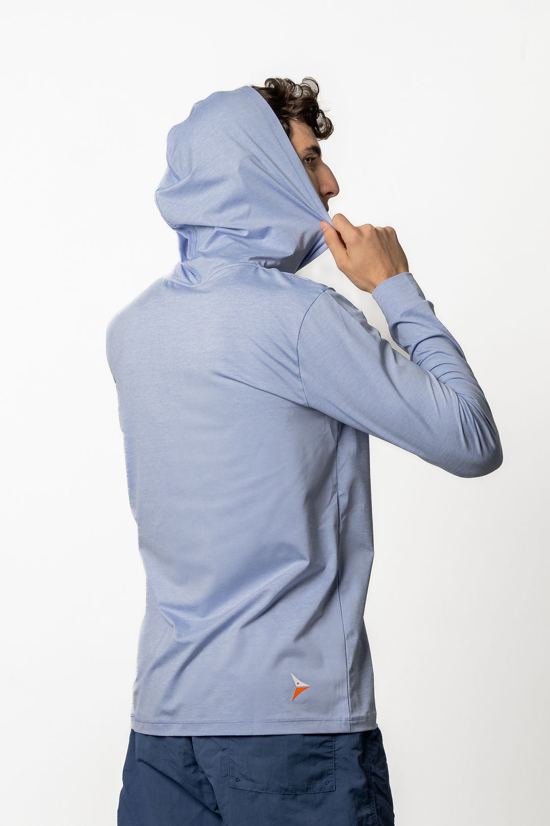 Dri-Fit Long Sleeve With Hoodie (Kentucky Blue)