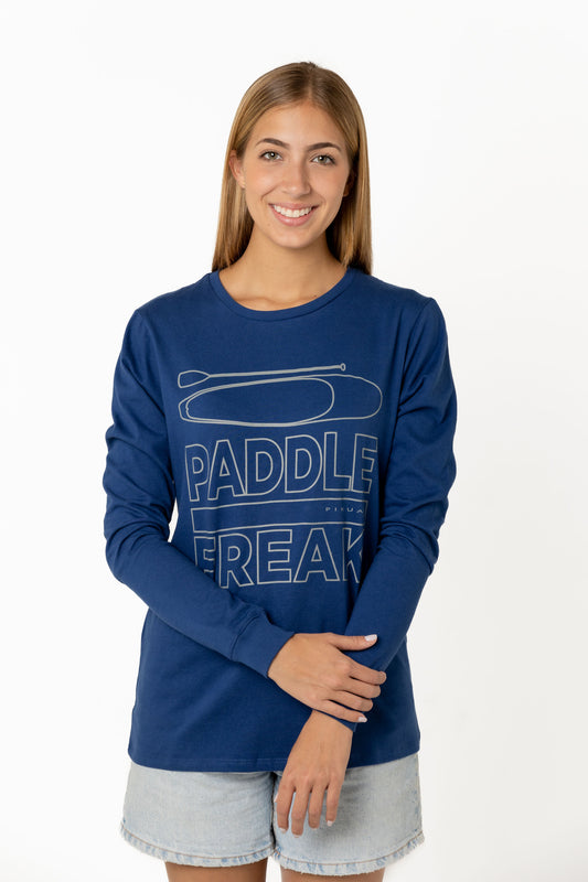 Long Sleeve Cotton T-Shirts (Dark Blue)