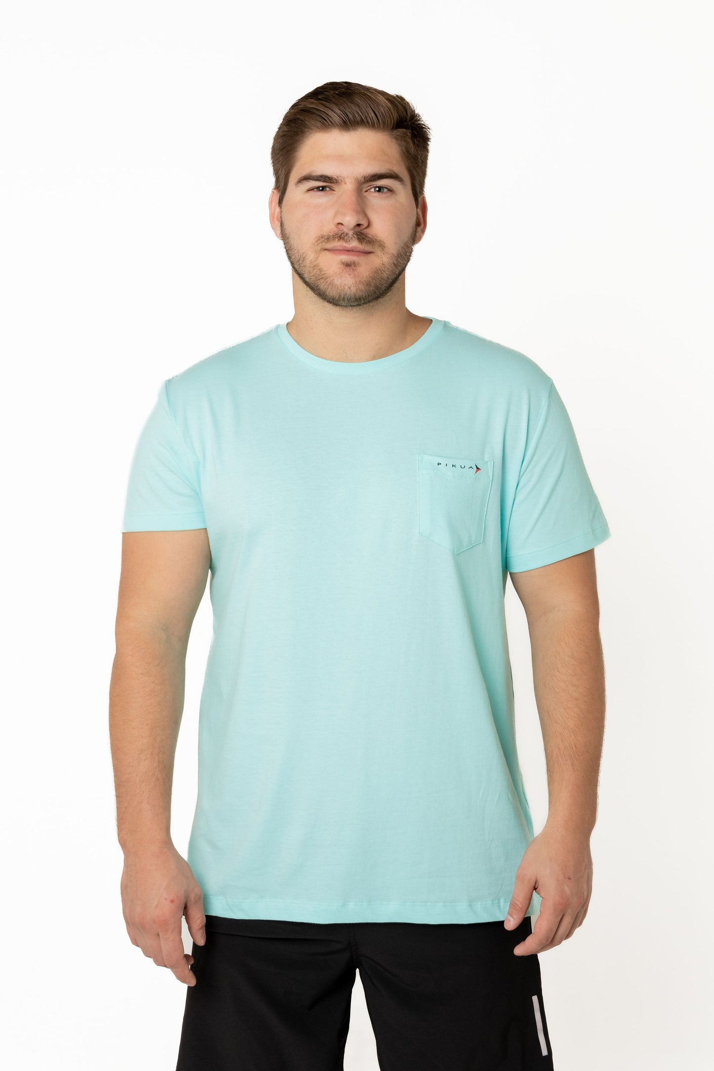 Short Sleeve Cotton T-Shirts (Amazonite)