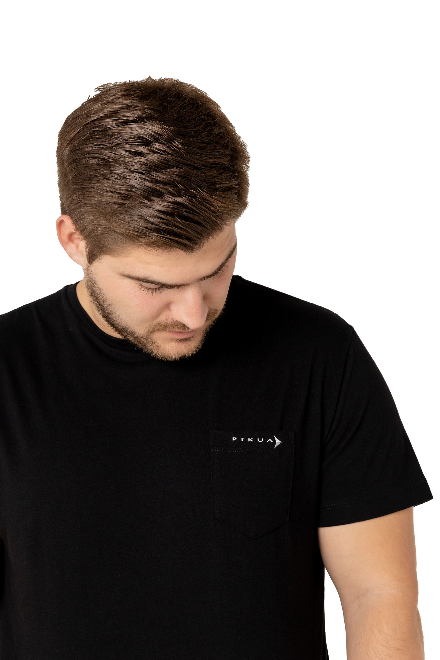 Short Sleeve Cotton T-Shirts (Jet Black)