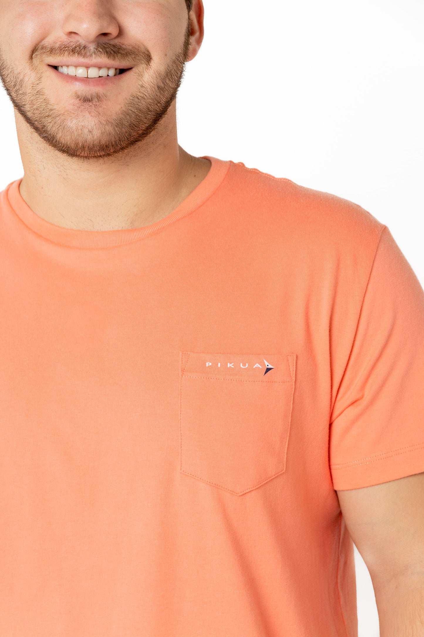 Short Sleeve Cotton T-Shirts (Persimmon)