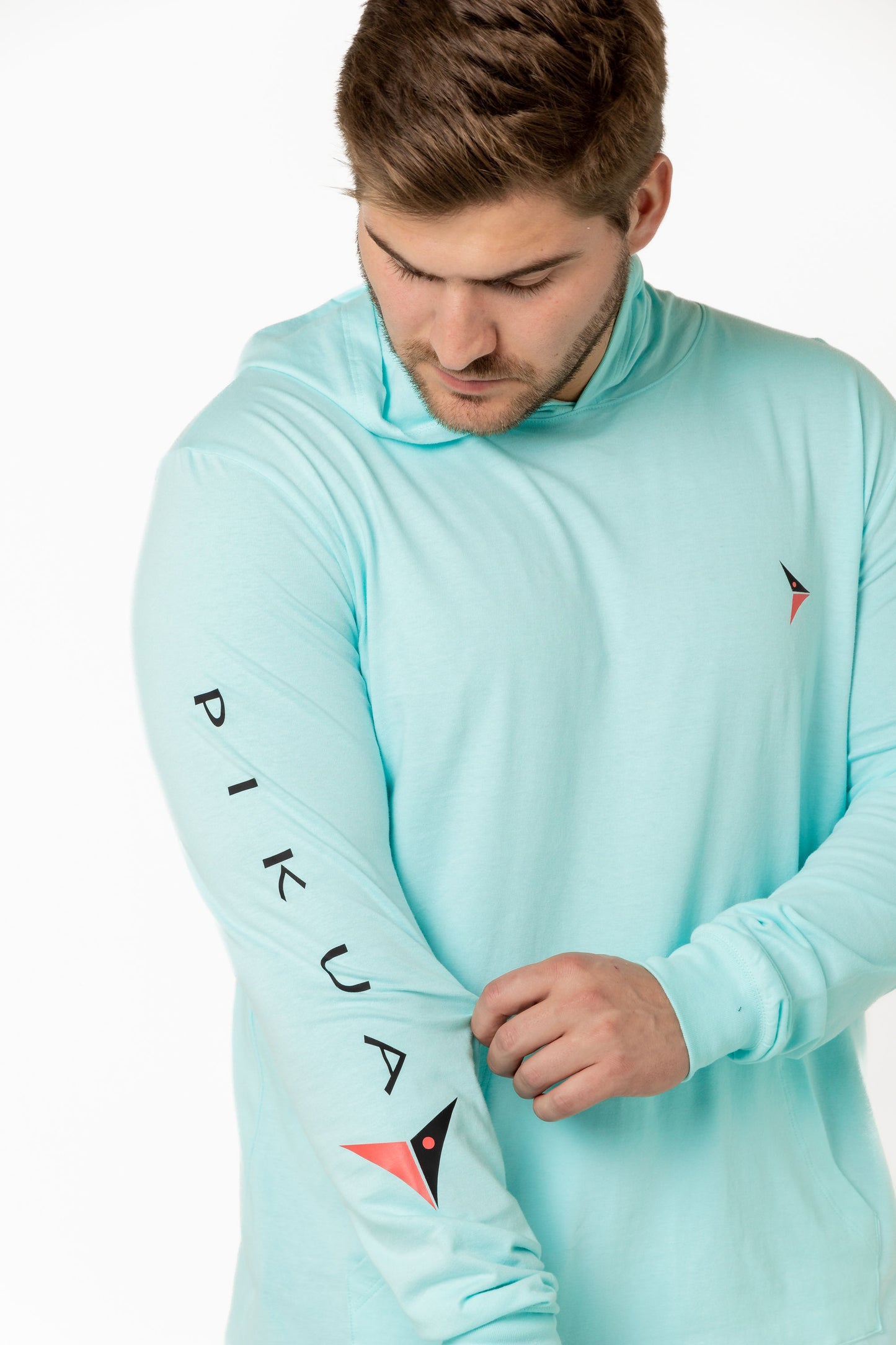 Long Sleeve Cotton With Hoodie (Amazonite)