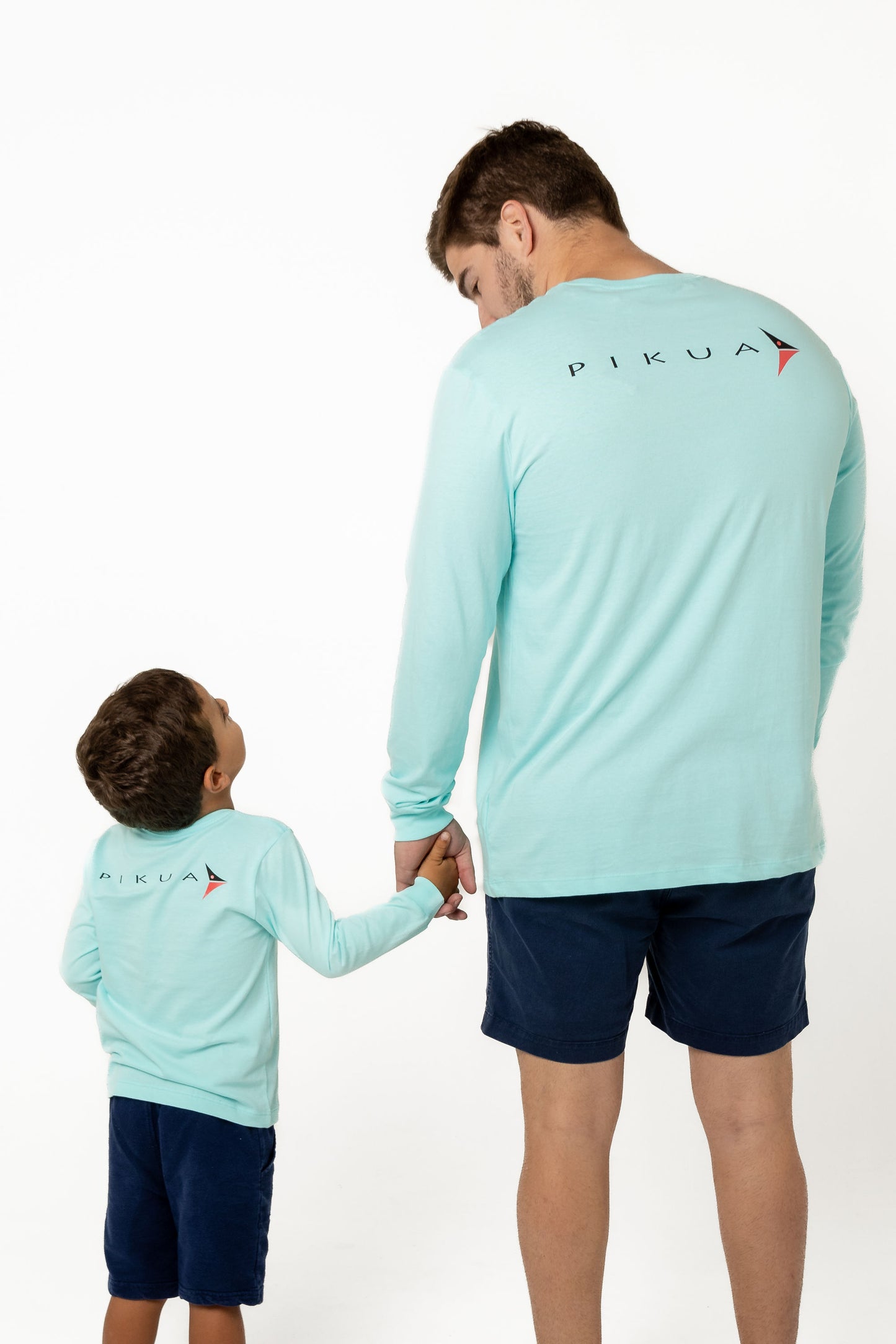 Long Sleeve Cotton T-Shirts (Amazonite)