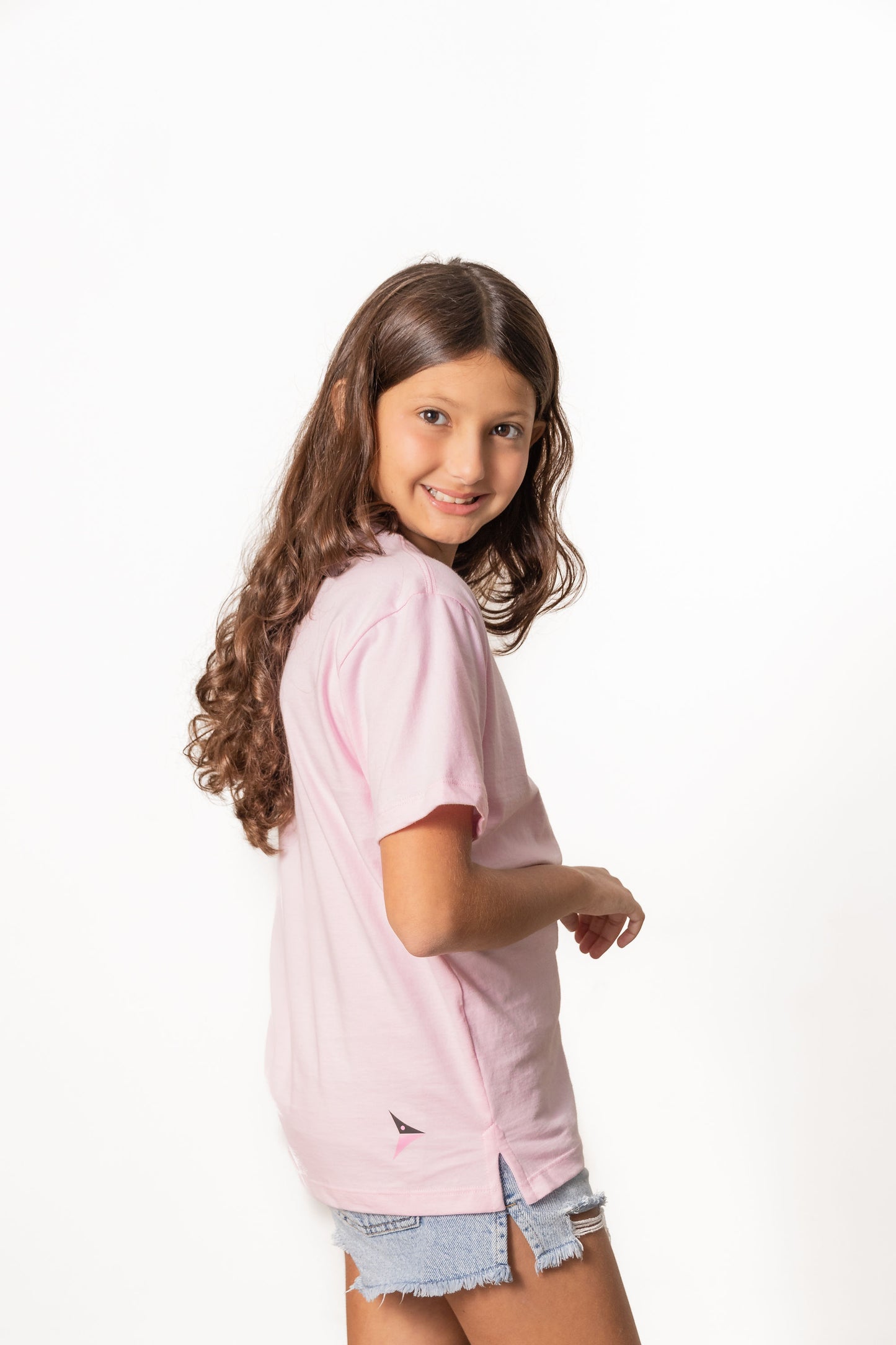 Short Sleeve Cotton T-Shirts (Chalk Pink)