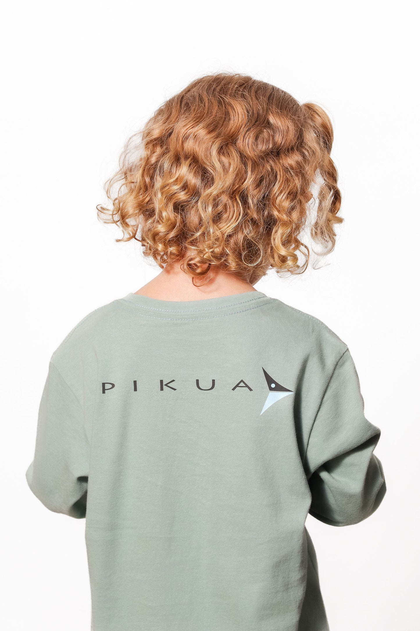 Long Sleeve Cotton T-Shirts (Smoke Green)