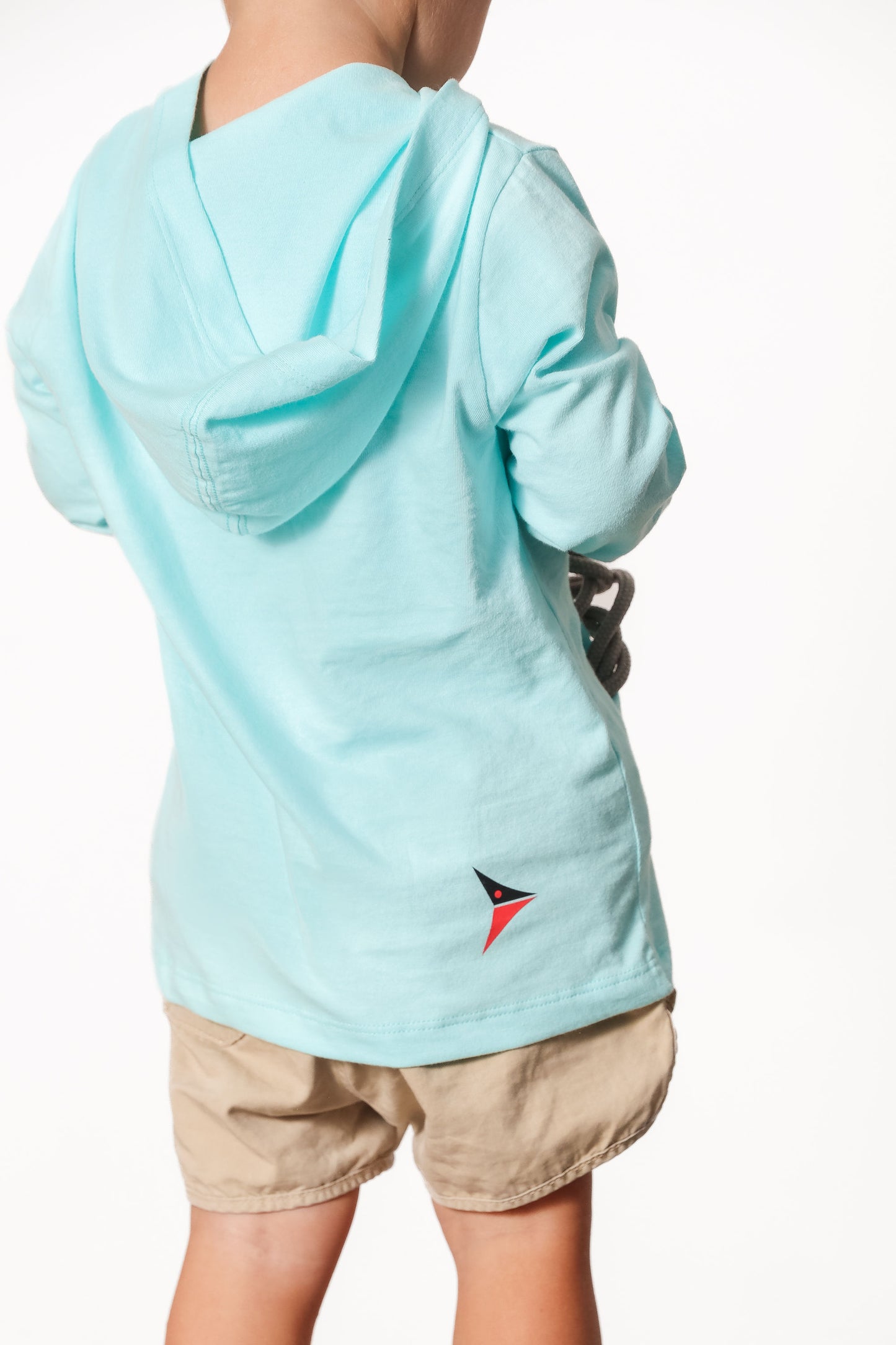 Long Sleeve Cotton With Hoodie (Amazonite)